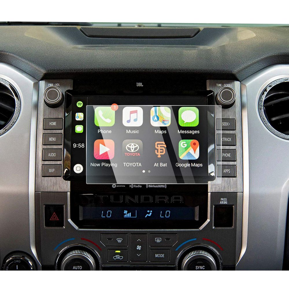 YEE PIN 2020 Tundra Navigation Screen Protector for 2020 Tundra 8 Inch Center Control Touchscreen Navigation, 9H Anti-Scratch and Shock Resistant (8 Inch)