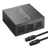 3 Port Toslink Splitter with Optical Cable (1 In 3 Out) Premium Quality Digital Optical Audio Splitter Aluminum Alloy SPDIF Toslink Fiber Audio Splitter Support Dolby Digital DTS 5.1 PCM Stereo LPCM view 1