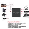 3 Port Toslink Splitter with Optical Cable (1 In 3 Out) Premium Quality Digital Optical Audio Splitter Aluminum Alloy SPDIF Toslink Fiber Audio Splitter Support Dolby Digital DTS 5.1 PCM Stereo LPCM view 3