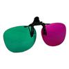 Morthome 3D Glasses for Movies 3D Print Magazines TV Anaglyph Photos (Clip-on Green/Magenta) view 1