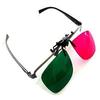Morthome 3D Glasses for Movies 3D Print Magazines TV Anaglyph Photos (Clip-on Green/Magenta) view 2