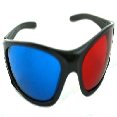 Morthome 3D Glasses for Movies 3D Print Magazines TV Anaglyph Photos (Blue/Red)