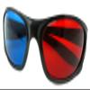 Morthome 3D Glasses for Movies 3D Print Magazines TV Anaglyph Photos (Blue/Red) view 2