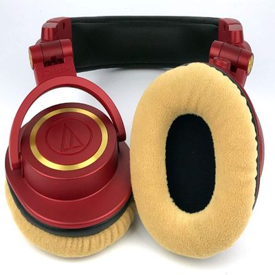 SOUND PROFESSIONALS ATH-M50-PADS-VELVET-PAIR-BLK (Gold)