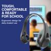 ThinkWrite Technologies / TWT Audio Ergo, TW100 | Premium On-Ear Noise Reducing Ergonomic Black Headphone (3.5MM) view 3