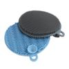 WENKO Silicone sponges, Grey, 1.2 x 12 x 12 cm view 1