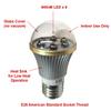 SCS Enterprises Total Invisible Super Wide 940nM IR Light Bulb Lamp (6 High Power LED illuminators) 20ft Range, 160 deg, 120VAC view 2