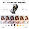 GVM Ring Light Kit with Tripod, 90W LED Circle Light with Detachable Light Bars Adjustable 3200K~5600K CRI 97+ Dimmable Bicolor LED Video Light for YouTube/Makeup/Vlogs/Live Streaming view 2