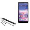 BoxWave Stylus Pen Compatible with LG Journey LTE - EverTouch Capacitive Stylus, Fiber Tip Capacitive Stylus Pen - Jet Black view 1