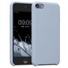 kwmobile TPU Silicone Case Compatible with Apple iPod Touch 6G / 7G (6th and 7th Generation) - Case Soft Flexible Protective Cover - Light Blue Matte view 1