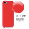 kwmobile TPU Silicone Case Compatible with Apple iPod Touch 6G / 7G (6th and 7th Generation) - Case Soft Flexible Protective Cover - Red view 3
