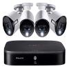 4K Ultra HD 8-Channel Security System with 4 Active Deterrence 4K (8MP) Cameras, Advanced Motion Detection and Smart Home Voice Control view 1
