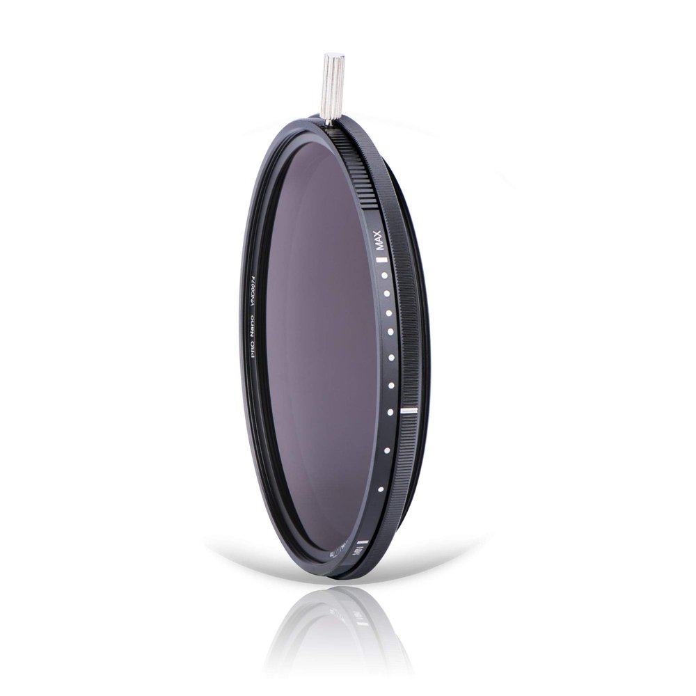 NiSi 46mm ND-VARIO Pro Nano 5-9 Stops 1.5-2.7 Enhanced Variable ND Filter