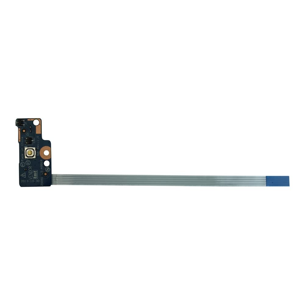 Power4Laptops Replacement Laptop Power Button Board with Cable Compatible with HP Home 15-g002AU