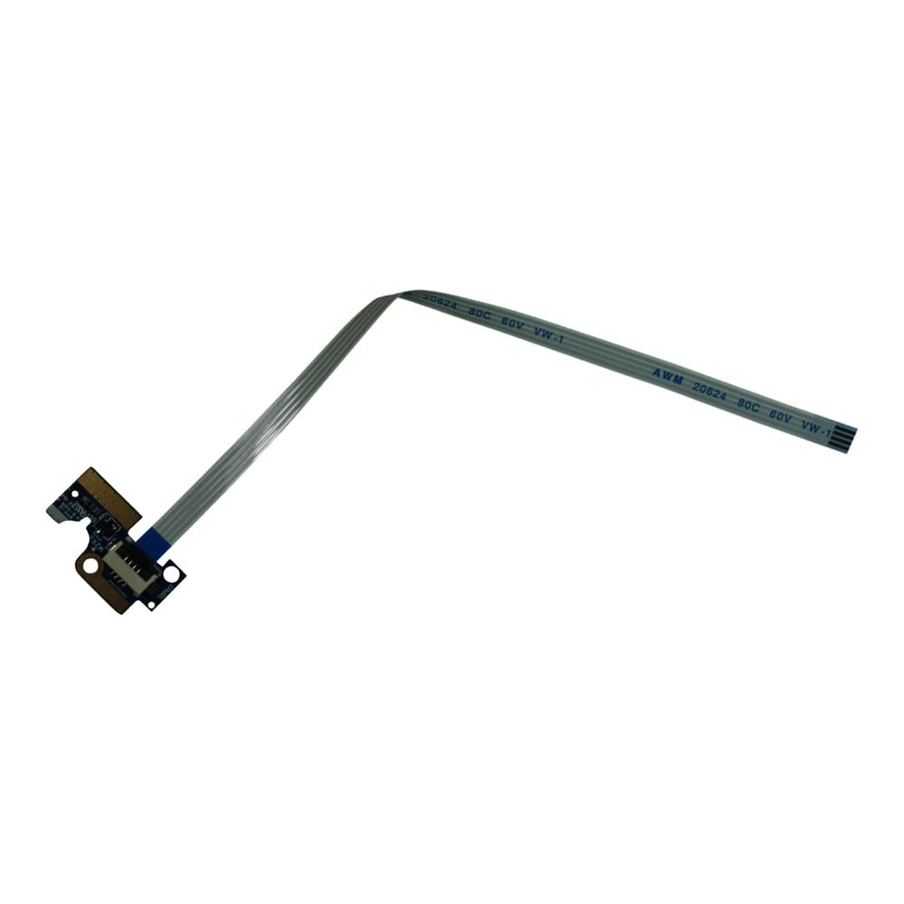 Power4Laptops Replacement Laptop Power Button Board Compatible with HP Home 15-bs183nia