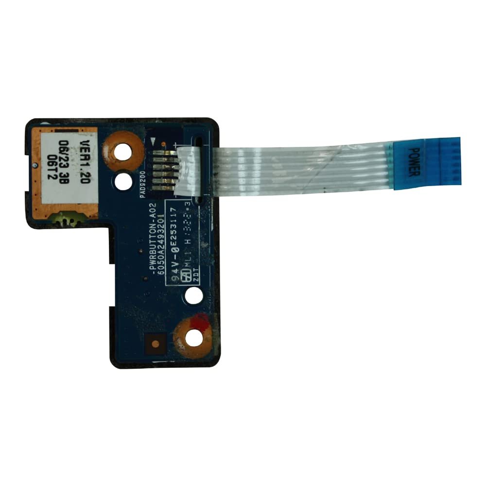Power4Laptops Replacement Laptop Power Button Board with Cable Compatible with HP Home 2000-2d85SR