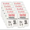 SanDisk Industrial 8GB Micro SD Memory Card Class 10 UHS-I MicroSDHC (Bulk 10 Pack) in Cases (SDSDQAF3-008G-I) Bundle with (1) Everything But Stromboli Card Reader view 1