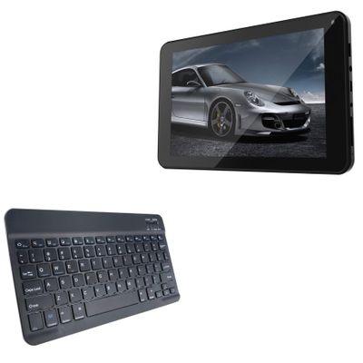 BoxWave Keyboard Compatible with Digiland DL7006 Tablet (7 in) - SlimKeys Bluetooth Keyboard, Portable Thin with Chiclet-Style Keys - Jet Black