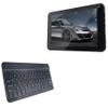 BoxWave Keyboard Compatible with Digiland DL7006 Tablet (7 in) - SlimKeys Bluetooth Keyboard, Portable Thin with Chiclet-Style Keys - Jet Black view 1