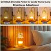 Vinaco GU10+C 120V 35W Halogen Bulbs, 6Pack MR16 Dimmable for Candle Warmer view 3