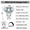 Vinaco GU10+C 120V 35W Halogen Bulbs, 6Pack MR16 Dimmable for Candle Warmer view 4