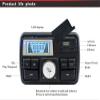 12V Radio 3 inch Motorcycle ATV UTV Golf Cart Waterproof Anti-Theft Bluetooth Speaker USB TF U Disk FM Radio Stereo System (Blue) view 4
