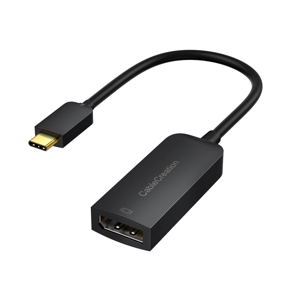 CableCreation 8K USB C to DisplayPort Adapter, 40G Type C to Display Port,USB-C to DP 1.4 [8K@60Hz, 4K@144Hz] HDR, Thunderbolt 4/3 Compatible with Valve Index, MacBook, iPhone 15, XPS, Oculus Rift S