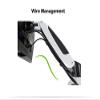35"-55" Heavy Duty Gas Spring Full Motion Flexible LCD LED Monitor TV Wall Mount Bracket Loading 9-16kgs GST112W-300 view 2