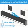 notiela Upgrade Wall Mount for Sonos Playbar Mount Bracket Easy to Install Fit for Sonos Playbar Wall Mount Under TV Mounting Bracket for Space Saving view 4