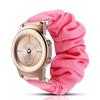 200Pcs Compatible for 3Plus Callie Band, Blueshaw Fabric Elastic Scrunchie Elastic Watch Band Women Cute Replacement Straps for 3Plus Callie Hybrid SmartWatch (Pink) view 1