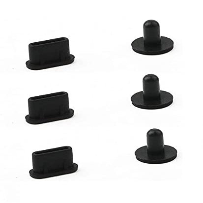 3Sets Dust Plug for Sony Walkman NW-A100 A105 A105HN A106 A106HN A100TPS 3.5MM Type C Jack (Pack of 3)
