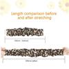 200Pcs Compatible for 3Plus Callie Band, Blueshaw Fabric Elastic Scrunchie Elastic Watch Band Women Cute Replacement Straps for 3Plus Callie Hybrid SmartWatch (Leopard Print) view 2