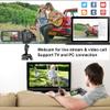 Video Camera Camcorder 2.7K Ultra HD 36MP YouTube Camera for Vlogging, IR Night Vision 16X Digital Zoom Camera Recorder with Microphone Lens Hood Handheld Stabilizer Remote Control, 2 Batteries view 4