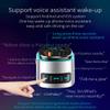 Bluetooth FM Transmitter for Car, Wireless Bluetooth FM Radio Adapter Car Kit with Hands-Free Calling and 2 Ports USB QC 3.0 Fast Charger Voltage Detection view 4