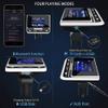 Bluetooth FM Transmitter for Car, Wireless Car Radio Adapter, Handsfree Auto Kit with Remote Control, MP3 Music Player Support USB Charger Siri Google Assistant U Disk/TF Card/Aux view 4