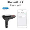 Bluetooth FM Transmitter for Car, Handsfree AUX Audio Music Car MP3 Player USB Charger Support TF Card/U Disk Play view 4