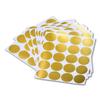 Gold Wall Decal Dots, Sundecor Metallic Vinyl Polka Dot Decor Cute Fun Removable Round Circle Art Glitter Stickers Gold Round Polka Posh Dot Decor for Room, Mirrors, and Doors (Gold, 2" x 200pcs) view 4