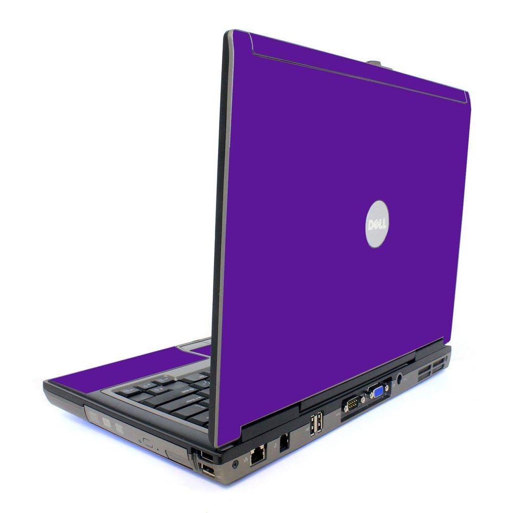 LidStyles Vinyl Protection Skin Kit Decal Sticker Compatible with Dell Latitude D630 (Purple)