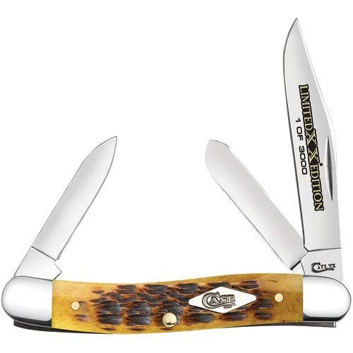 Case Cutlery 11976 Stockman Honeycomb Bone