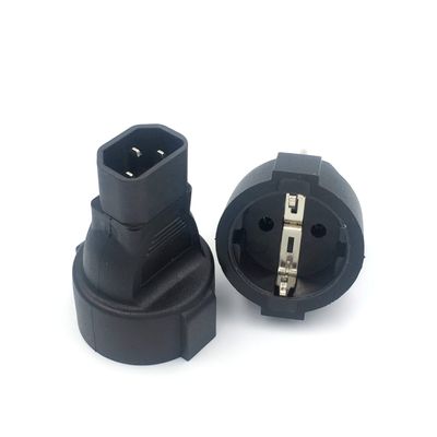 10PACK C14-European Socket Power Adapter IEC320 C14 to European French Germany Connector Converter Male Female Conversion Plug