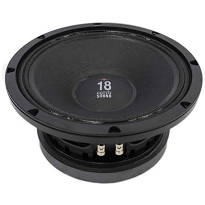18 Sound 10MB777 10" 8 OHM MID BASS WOOFER, Black