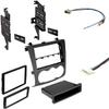 American International Nissan Altima (2007-2012 Sedan or Coupe) Double DIN Radio Installation Dash Kit, Car Audio Wiring Harness & Antenna Adapter, Plug & Play view 1