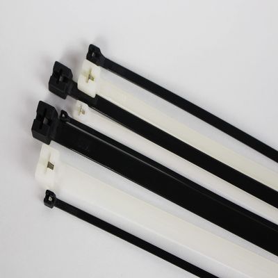 3M STEEL BARB CABLE TIE CTSB11BK50-C, BLACK, 11 INCH, 50 LB, 100/BAG