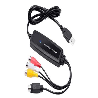 AllAboutAdapters Composite RCA S-Video to USB DVR Adapter Digital MPEG Video Recorder