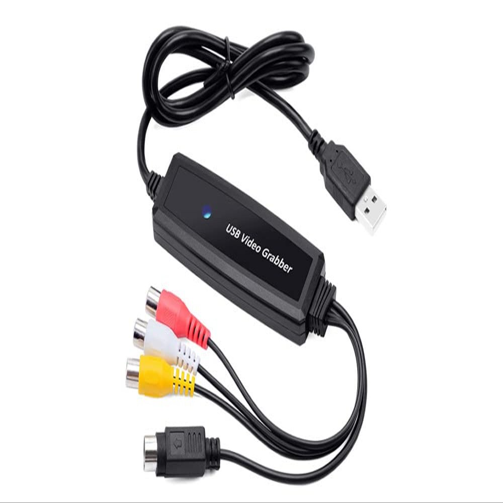 AllAboutAdapters Composite RCA S-Video to USB DVR Adapter Digital MPEG Video Recorder