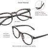 Blue Light Blocking Glasses, 2 Pairs Computer Glasses for Anti EyestrainStylish Oval Frame, Anti Glare (Red Floral + Black, No Magnification) view 2