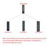 123 Remote Control for Proscan PLEDV2488A PLEDV2213A-E PLEDV2213A-C PLEDV1945A PLDV321300-D RLED2265A PLDED4897A-B PLED4616A-B Smart LCD LED HDTV TV YQ view 2