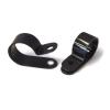 100 x Black Nylon 3.3mm P Clips for Conduit, Cable, Tubing & Sleeving view 3