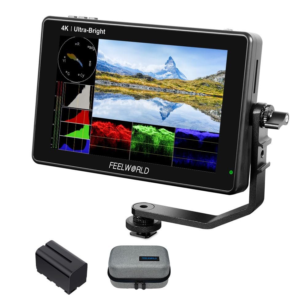 FEELWORLD LUT7 7" 2200nits Ultra Bright Touch Field DSLR Camera Monitor
