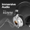 Meters OV-1-B-C Over-Ear Wireless Headphones with Active Noise Cancellation - Studio-Quality Sound with 16-Hour Playback & VU Display - Bluetooth 5.0, App-Controlled, 40mm Drivers (Black) view 2